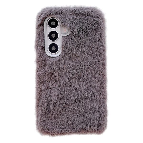 Mobilskal för Samsung Galaxy S26 TPU Fuzzy Fur - Grå