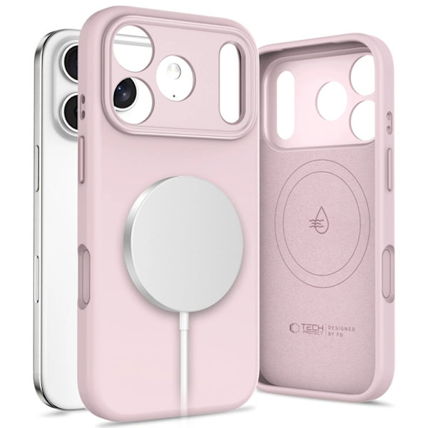 Tech-Protect Telefontaske til iPhone 17 Pro Max Magsafe Uniq - Lyserød Rosa