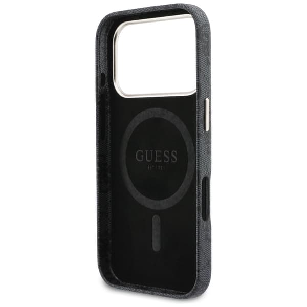 Guess  Mobilskal För iPhone 17 Pro Max MagSafe 4G Script - Svart Svart