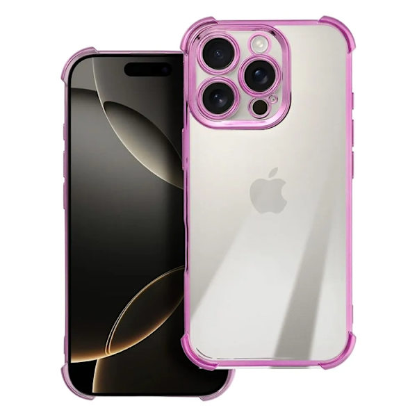 Telefontaske til iPhone 16 Plus Antishock Electro - Lilla