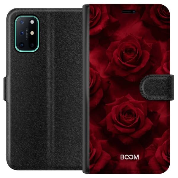 Plånboksfodral till OnePlus 8T med Crimson Rose