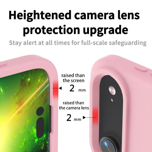 Mobilskal till iPhone Air Shockproof EVA - Rosa Rosa