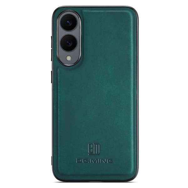 DG.MING Mobilskal till Samsung Galaxy S25 Edge PU Läder Grön