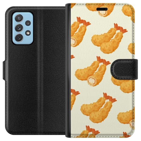 Plånboksfodral till Samsung Galaxy A52 5G med Räkor