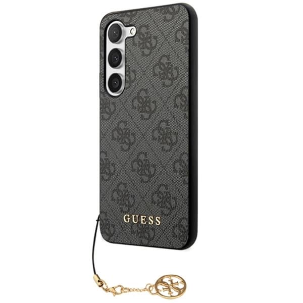 Guess telefontaske til Galaxy A35 5G Charms Collection - Sort Black