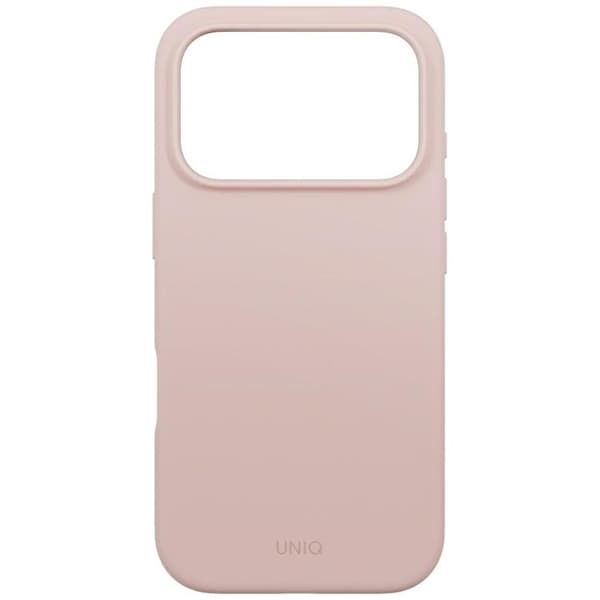 UNIQ Telefontaske til iPhone 17 Pro MagSafe Lino - Lyserød Rosa