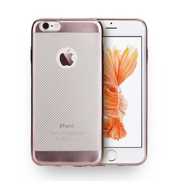 Rock Flexicase Skal till Apple iPhone 6   /   6S  - Rose Gold