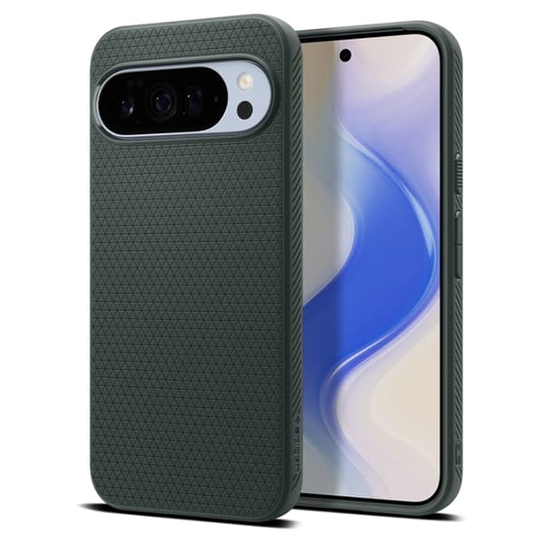 Spigen Mobilskal till Google Pixel 10 Pro XL Magsafe Liquid Air - Abyss Grön Grön
