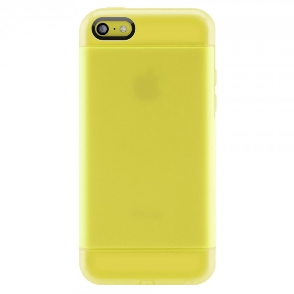 Switcheasy Tones Skal till Apple iPhone 5C (Gul) + Skärmskydd