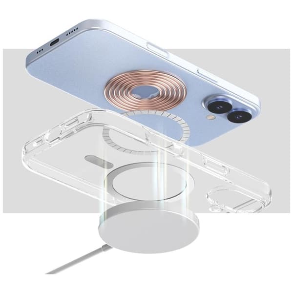 Araree Mobilskal till iPhone Air MagSafe Duple M - Transparent Transparent