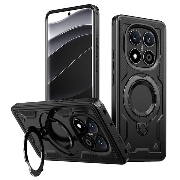 Mobilskal till Xiaomi Redmi Note 14 Pro 5G Plast - Svart