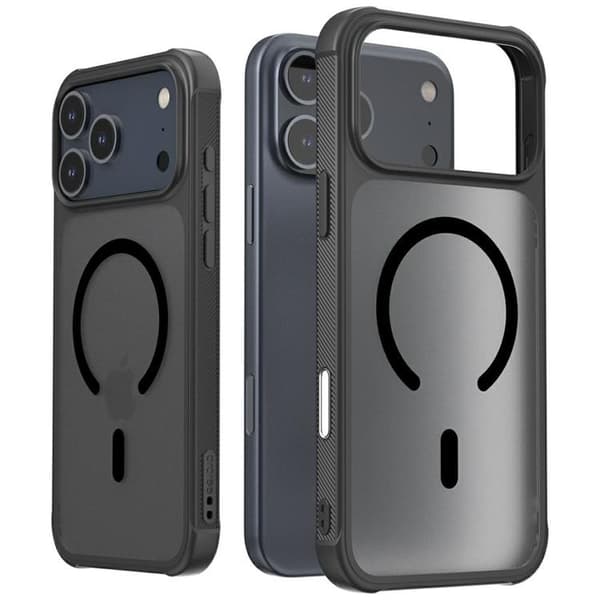 Araree Telefontaske til iPhone 17 Pro Max MagSafe Duple M Armor - Sort Svart