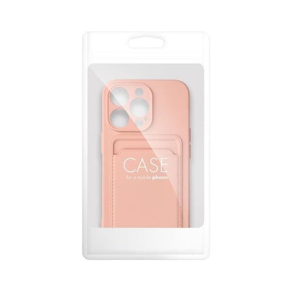 Telefontaske til iPhone 15 Pro kortholder - Lyserød Rosa