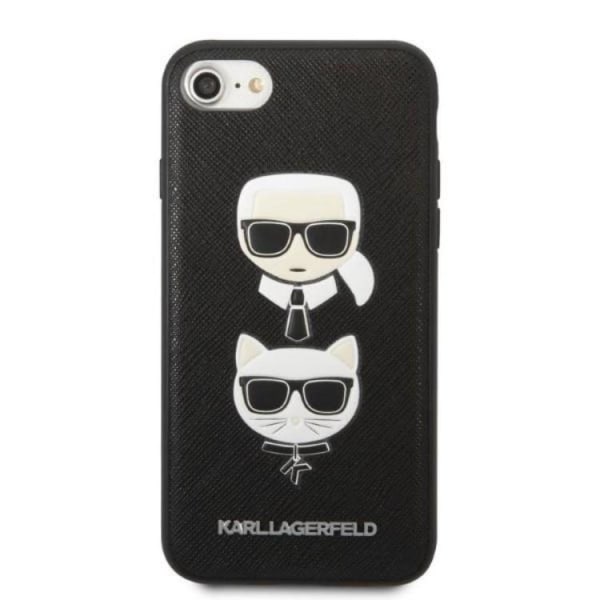 Karl Lagerfeld iPhone 7/8/SE Skal Saffiano Ikonik Karl & Choupet