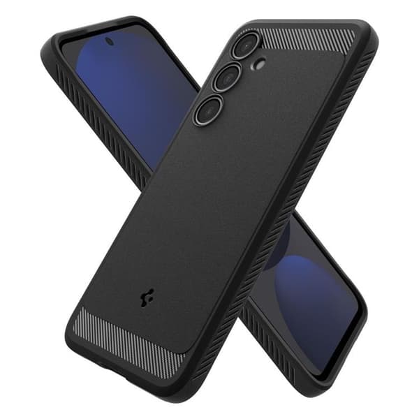 Spigen Mobilskal till Galaxy S24 FE Rugged Armor - Svart Svart