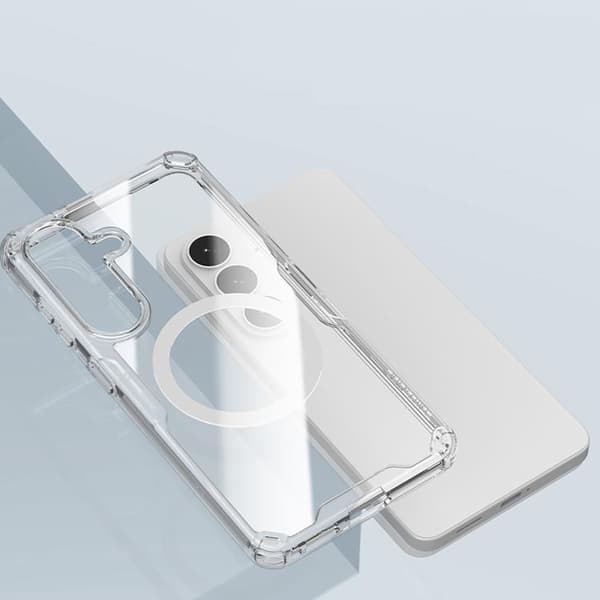 Nillkin Mobilskal för Galaxy S26 MagSafe Nature TPU Pro - Vit Vit