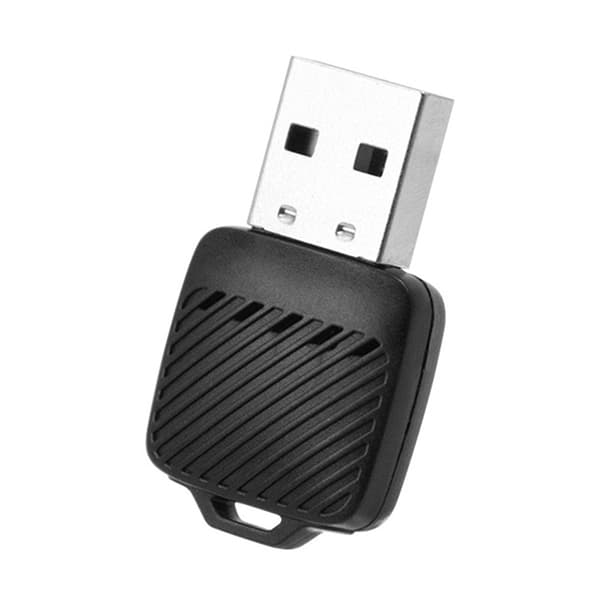 CarPlay 2in1 USB Mini Trådbunden Trådlös Adapter EC03 - Svart