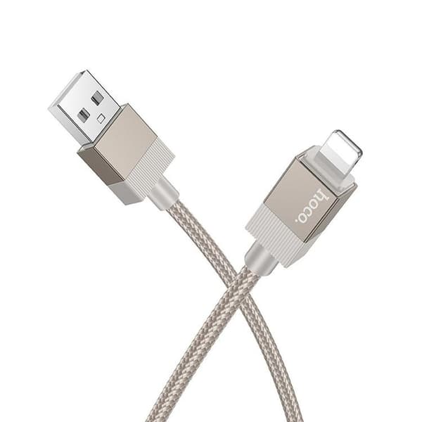 Hoco USB-A - Lightning 2.4A Kabel 1m X110 - Guld Guld