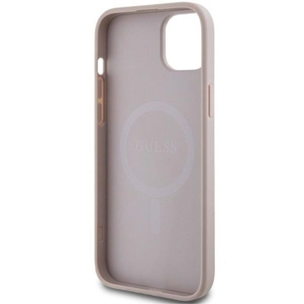 Guess Mobilskal till iPhone 14 Magsafe Classic Rosa