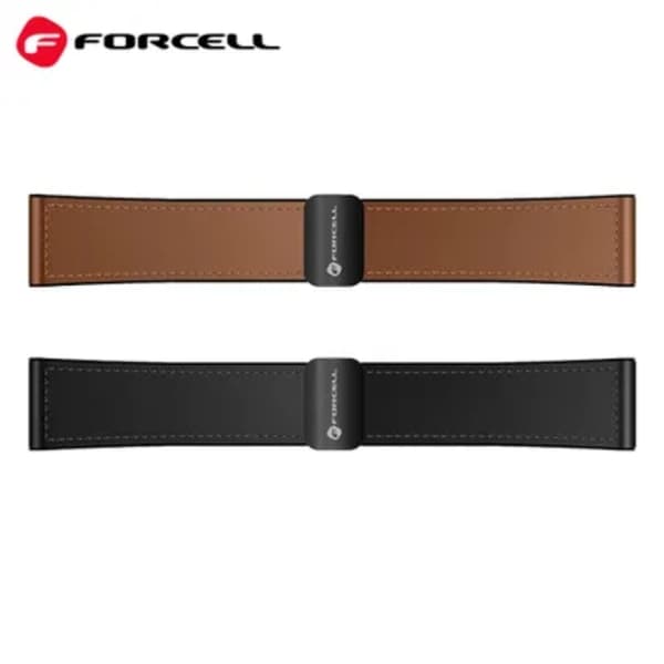 Forcell Galaxy Watch 22mm Armbånd Magnetisk - Sort Svart