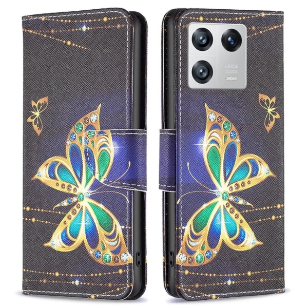 Xiaomi 13 5G Pung Etui - Smykke Butterfly
