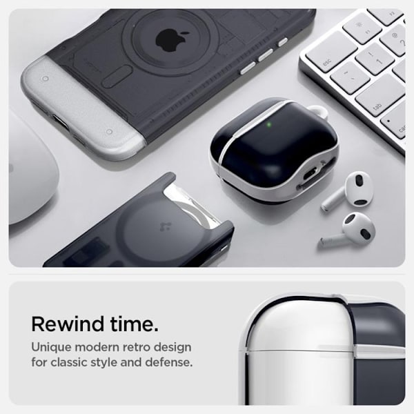 Spigen Airpods 4 Skal Classic C1 - Graphite