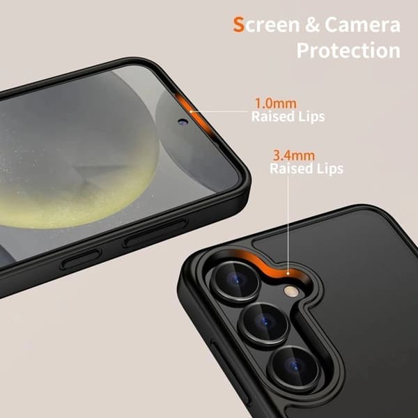 Tech-Protect Mobilskal till Motorola Moto G86 Matte - Svart Svart