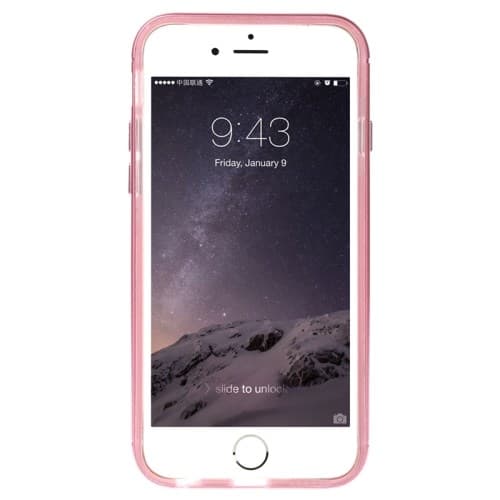 BASEUS Gold Series Cover til Apple iPhone 6(S) Plus - Rose Gold Roséguld