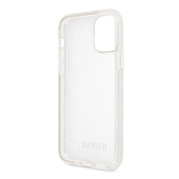 Guess iPhone 11 Pro skal Glitter Silver Silver