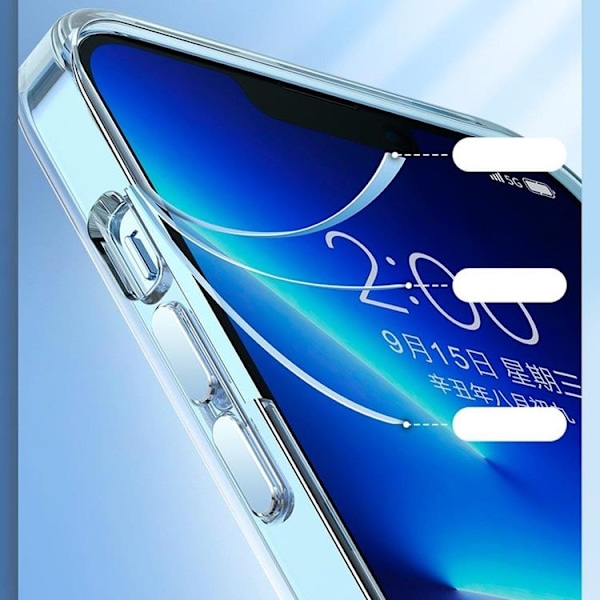 Kingxbar iPhone 13 Skal Elegant Series - Transparent