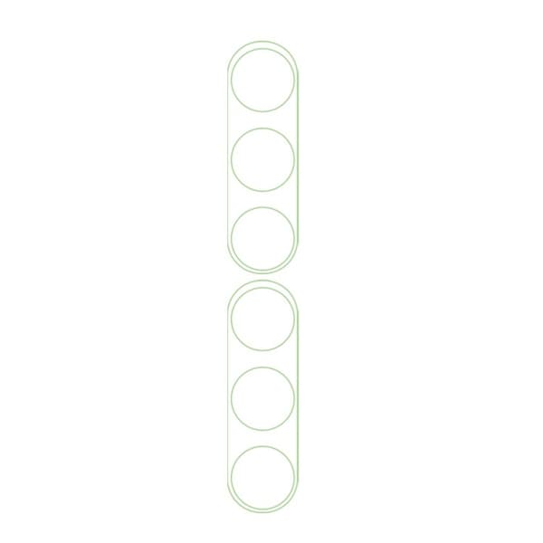 [2-PACK] Galaxy A24 4G hærdet glas kameralinsedæksel Transparent