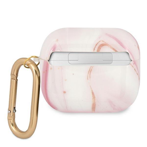 Guess Skal Marble Collection Airpods 3 - Rosa Rosa