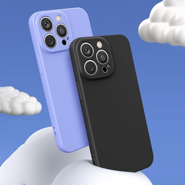 iPhone 14 Plus Skal Silicone - Lila