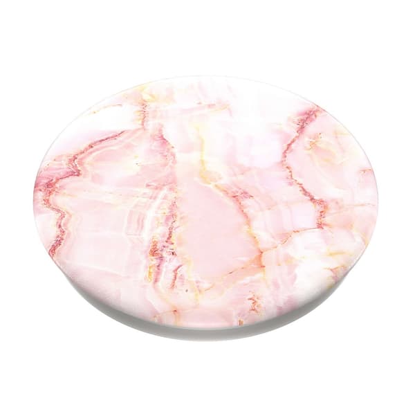 POPSOCKETS Rose Marble Avtagbar Grip med Ställfunktion Rosa