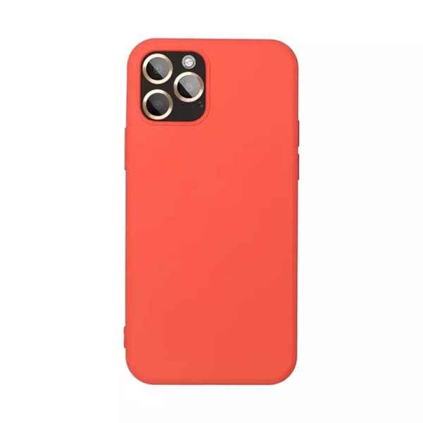 Mobilskal till Galaxy S25 Edge Silikon - Persika Orange