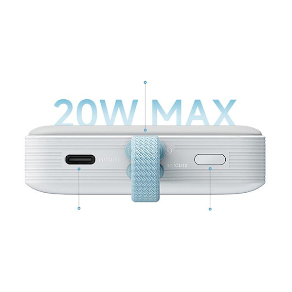 Cuktech Magnetisk Powerbank 10000 mAh CP132ML - Vit