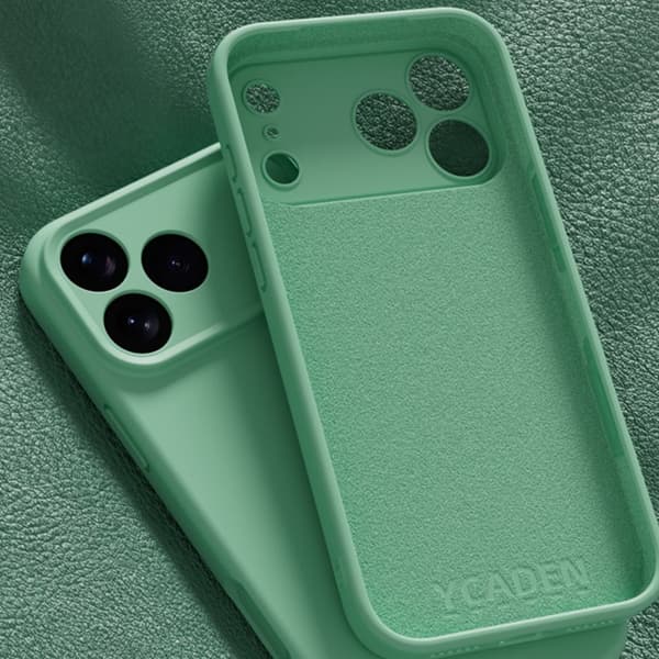 YCADEN Mobilskal till iPhone 17 Pro Max Precise Cutouts - Morandi Lila Lila