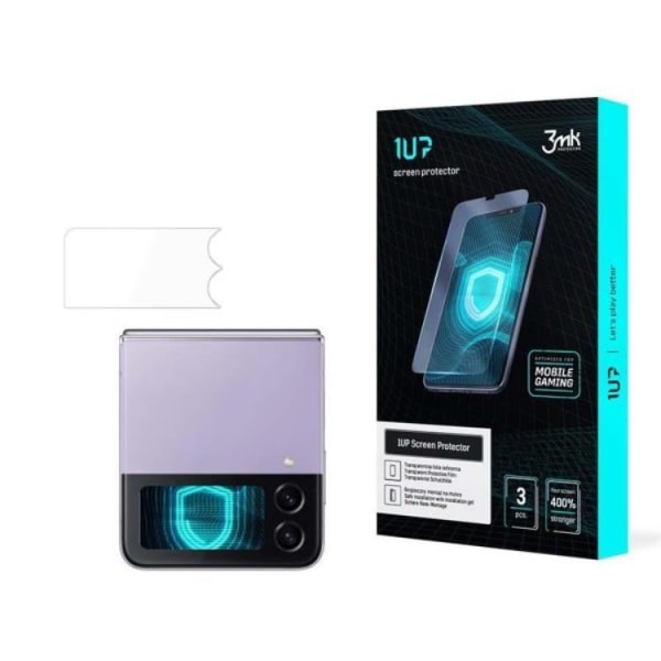 3mk Galaxy Z Flip 5 Härdat Glas Skärmskydd 1UP