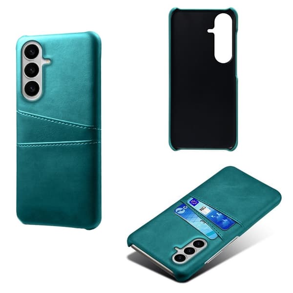 Samsung Galaxy S26 / S26 Pro Skal PU Läder + Hård PC - Grön