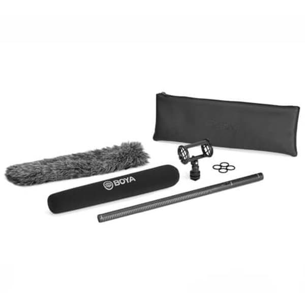 BOYA Mikrofon Shotgun Lång BY-PVM3000L Kondensator XLR