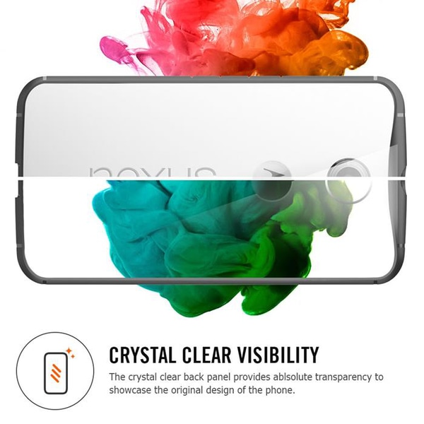 SPIGEN Ultra Hybrid Skal till Google Nexus 6 (Gun Metal)
