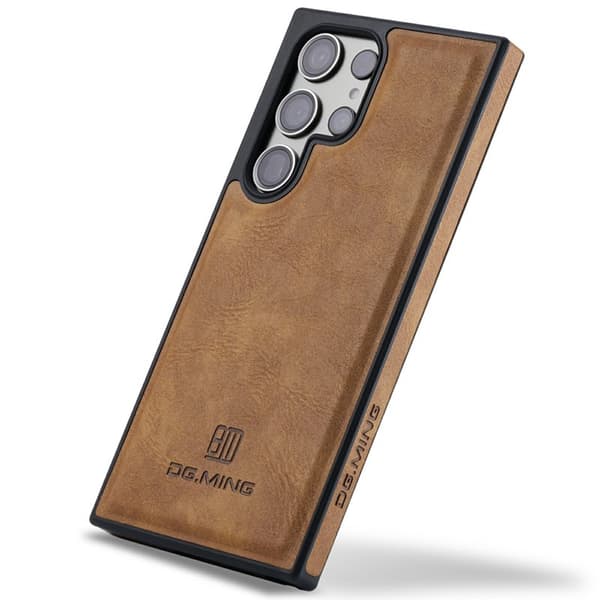 DG.Ming Mobilskal för Samsung Galaxy S26 Ultra Stöttålig PC + TPU - Brun