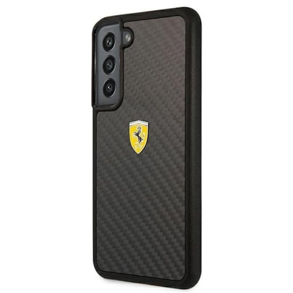 Ferrari On Track Real Carbon Skal Galaxy S22 - Svart Svart