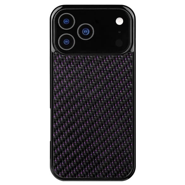 Mobilskal till iPhone 17 Pro Max Aramid Fiber Shockproof - Lila Lila
