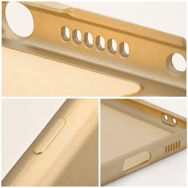 Telefontaske til Xiaomi Redmi Note 14 Pro 5G Metallisk - Guld Guld