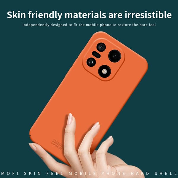 Mofi Mobilskal till OnePlus 15 Qin Skin-Touch Matte Anti-fingerprint Grå