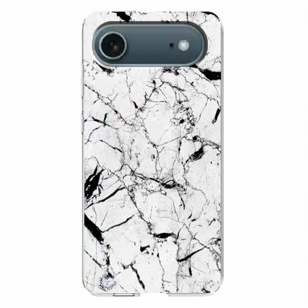 Mobilskal till iPhone Air Marble Pattern Printing Soft - Vit Vit