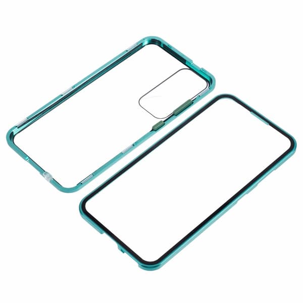 Mobilskal för Samsung Galaxy S26 Dubbel-Sidigt Härdat Glas - Grön