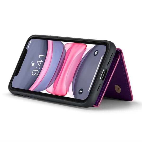 DG.MING M3 Series Mobilskal till iPhone 11 2-i-1 Lila