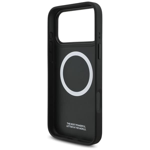 BMW telefontaske til iPhone 17 Pro Max MagSafe M perforeret stribe logo - rød Röd